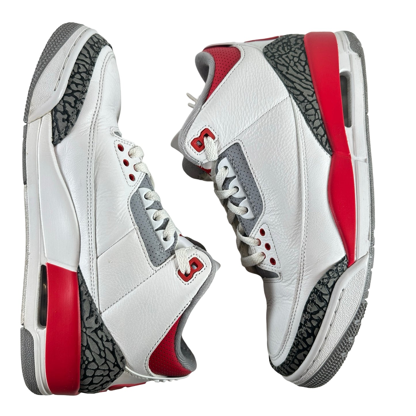 DN3707 160 Jordan 3 Retro Fire Red (2022) [USED] - 9 M (Used3)