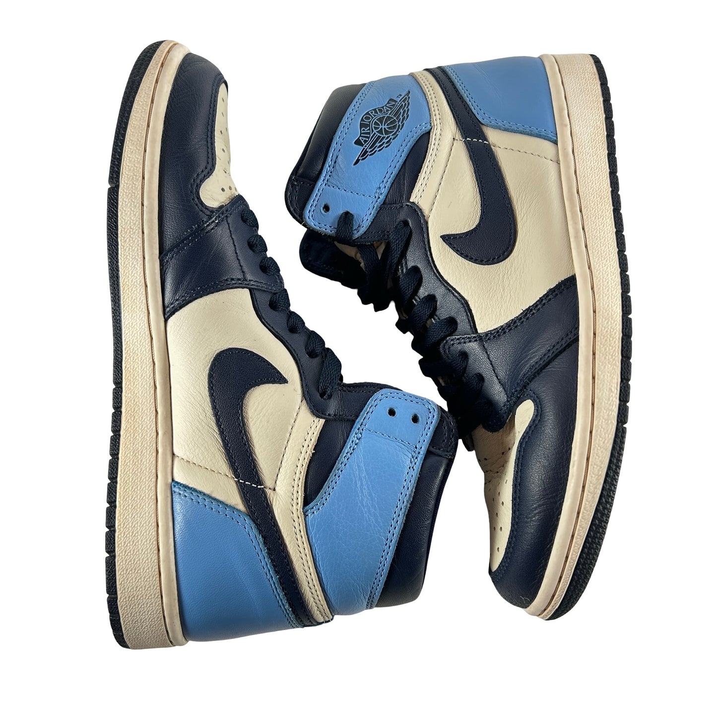 555088 140 Jordan 1 Obsidian UNC [USED] - 8 M (Used) (No Box)