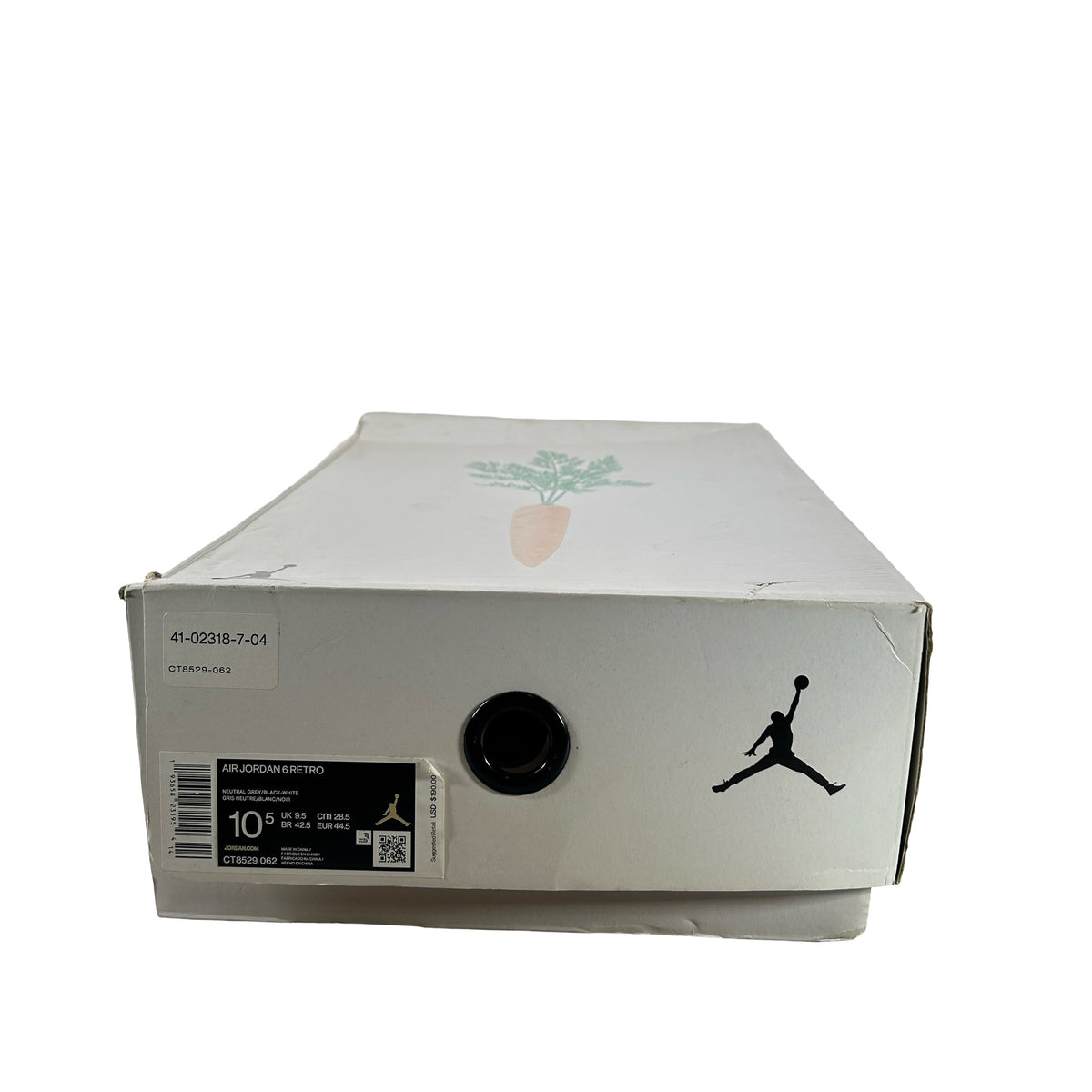 CT8529 062 Jordan 6 Retro Hare [USED] - 10.5 M (Used)