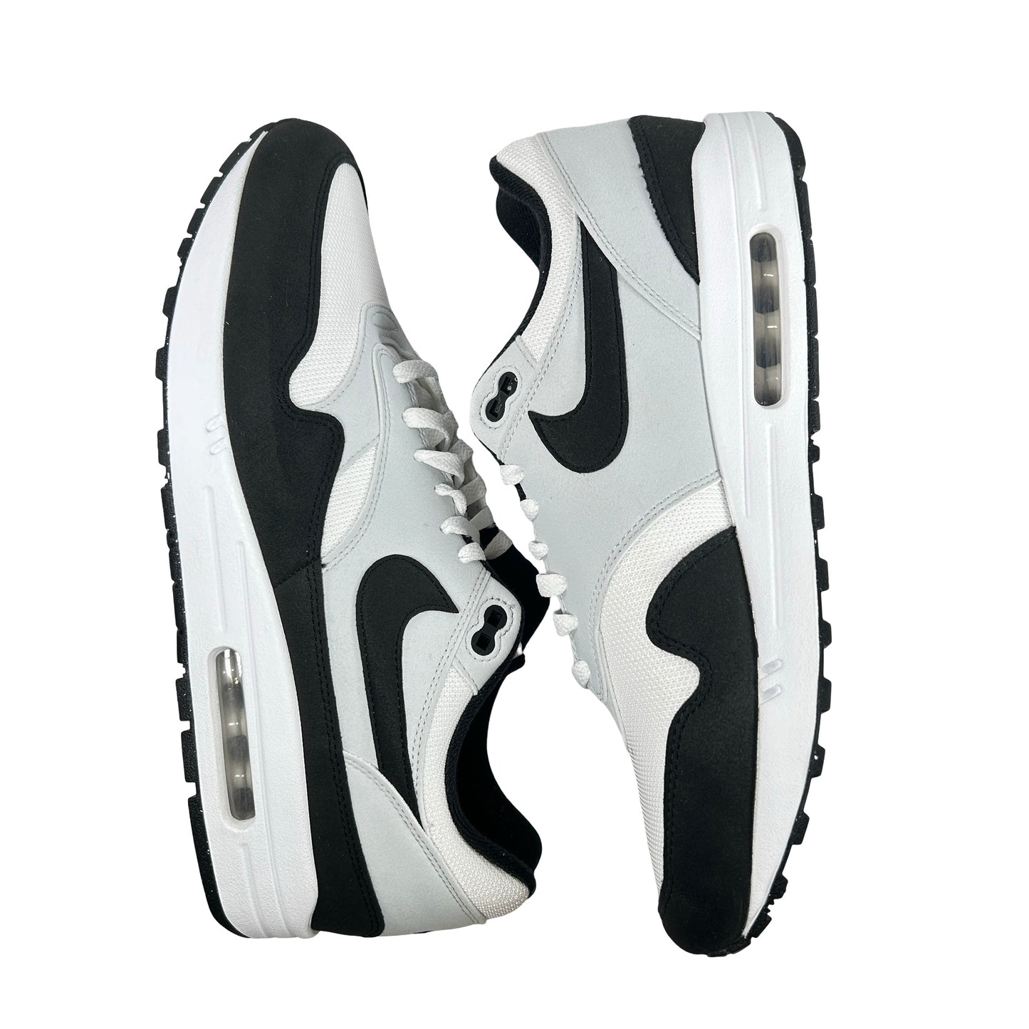 FD9082 107 Nike Air Max 1 White Black [USED] - 13 M (Used) (Replace Box)