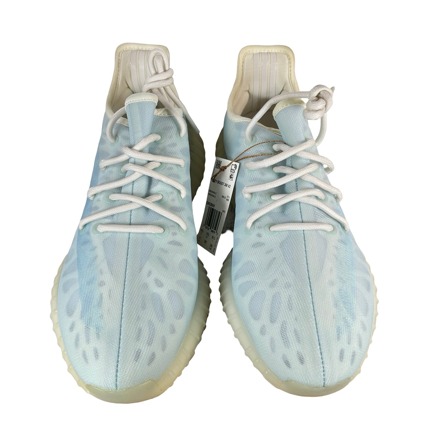 GW2869 adidas Yeezy Boost 350 V2 Mono Ice - 11 M (Slight Yellowing)