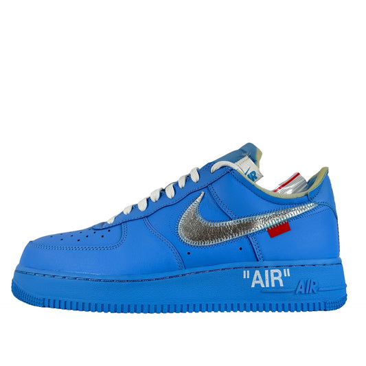 CI1173 400 Nike Air Force 1 Low Off-White MCA University Blue [CONDITIONAL] - 10 M (Yellowing) (Missing Zip Tie) (Damaged Box)