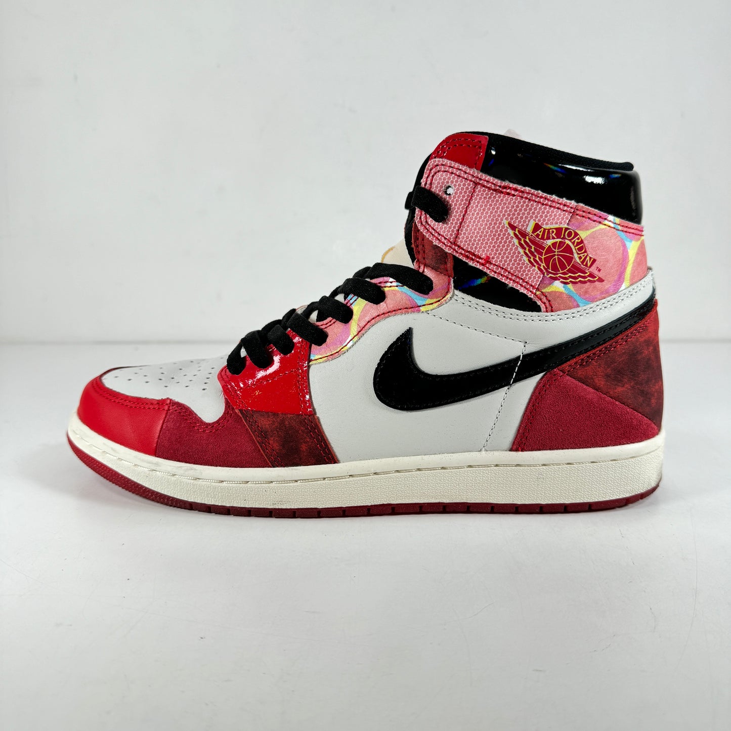 DV1748 601 Jordan 1 Hi Spider-Man Across the Spider-Verse [USED] - 10 M (Used)