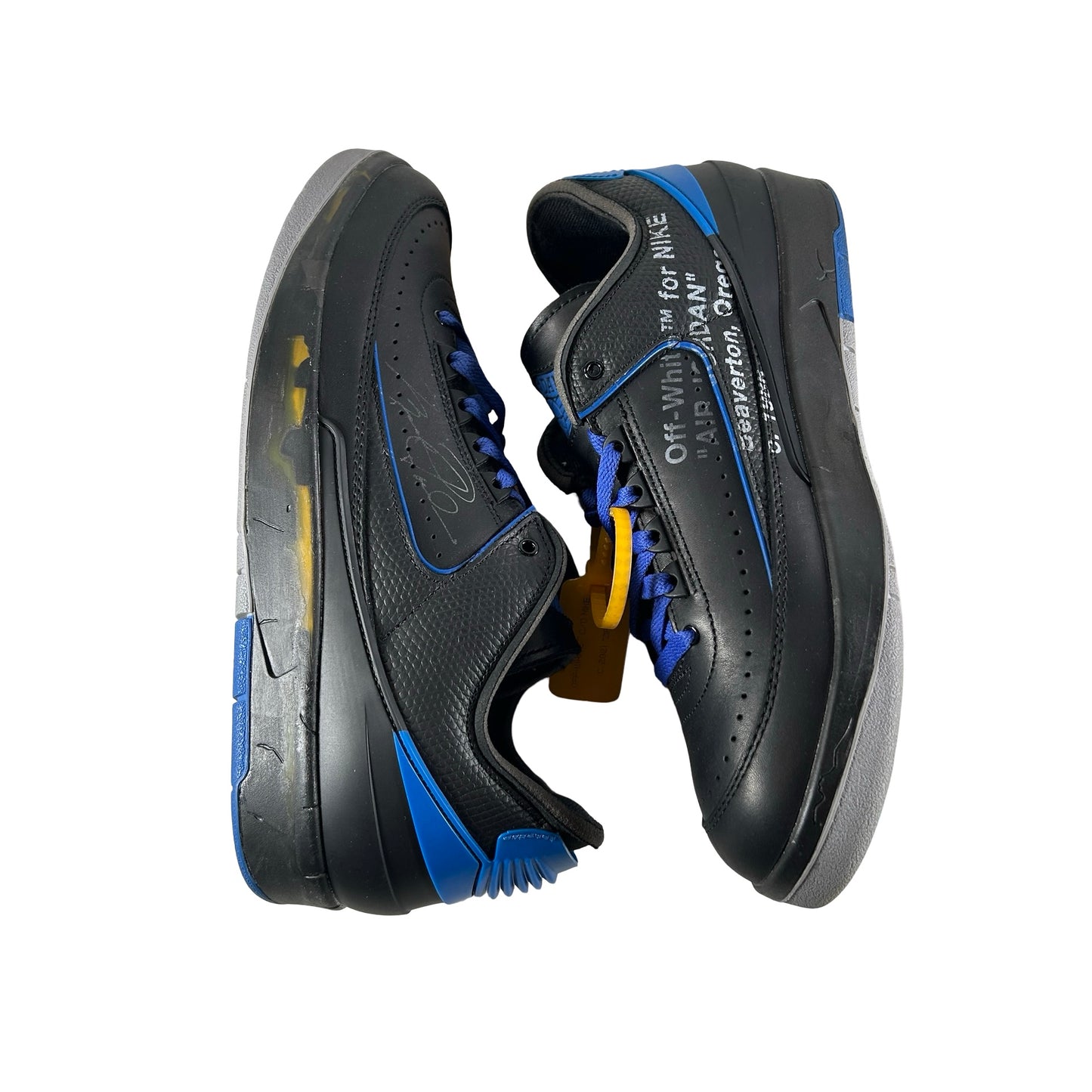 DJ4375 004 Jordan 2 Retro Low SP Off-White Black Blue [USED] - 10.5 M (Used7)