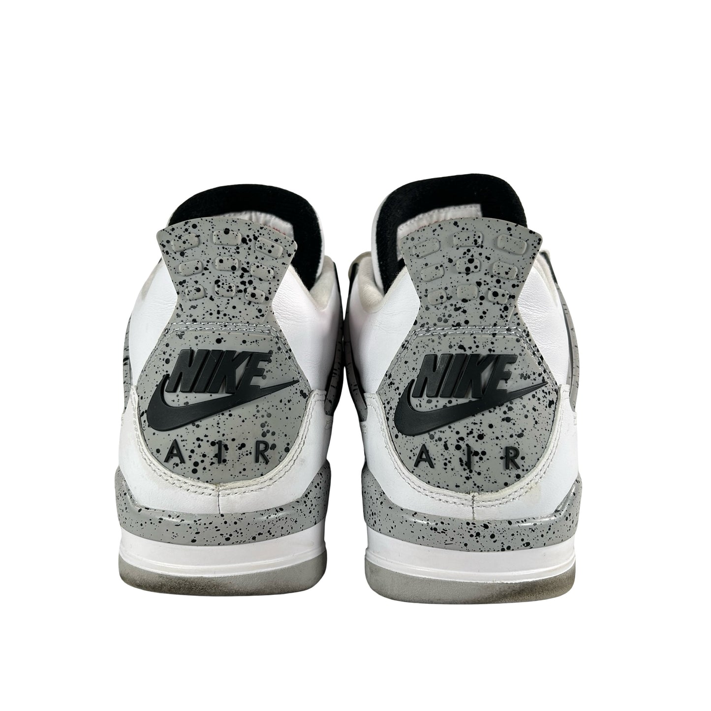 840606 192 Jordan 4 White Cement [USED] - 9 M (Used) (No Box2)