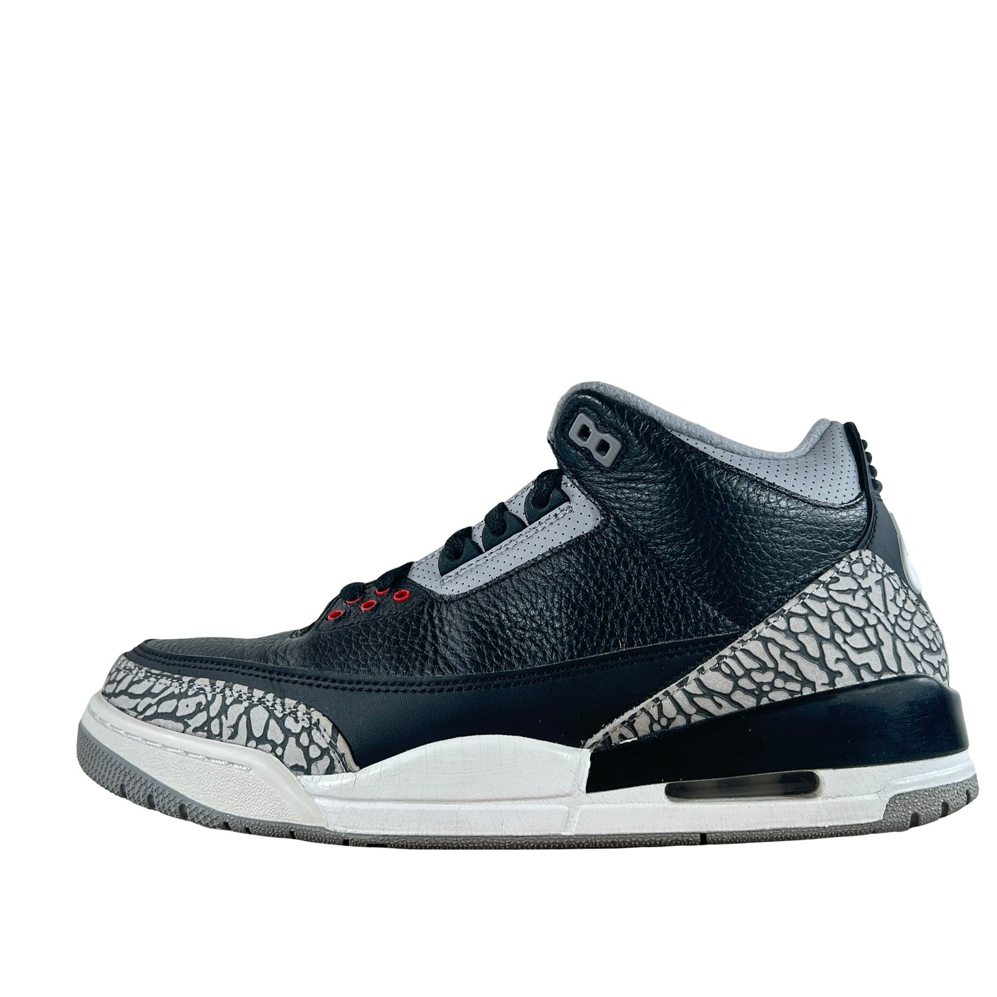 854262 001 Jordan 3 Black Cement 2018 [USED] - 11 M (Used4) (No Box4)