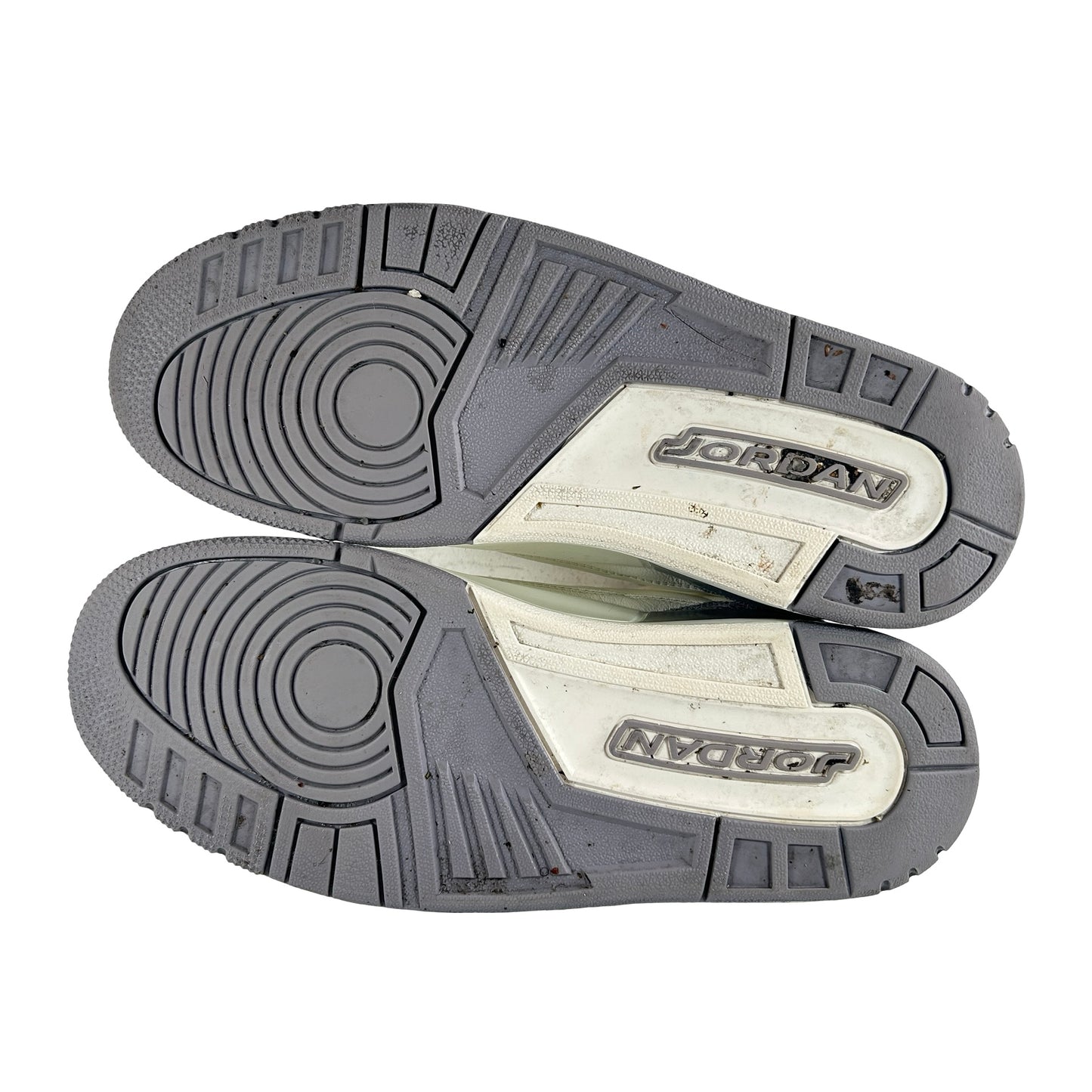 CK9246 100 Jordan 3 Retro Sail Cement Grey (W) [USED] - 11 W (Used)