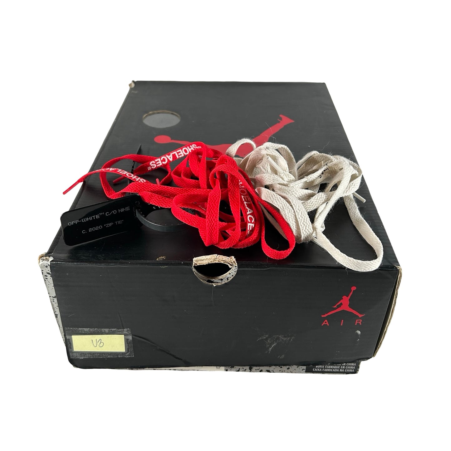 CT8480 001 Jordan 5 Off-White Black [USED] - 7 M (Used3)