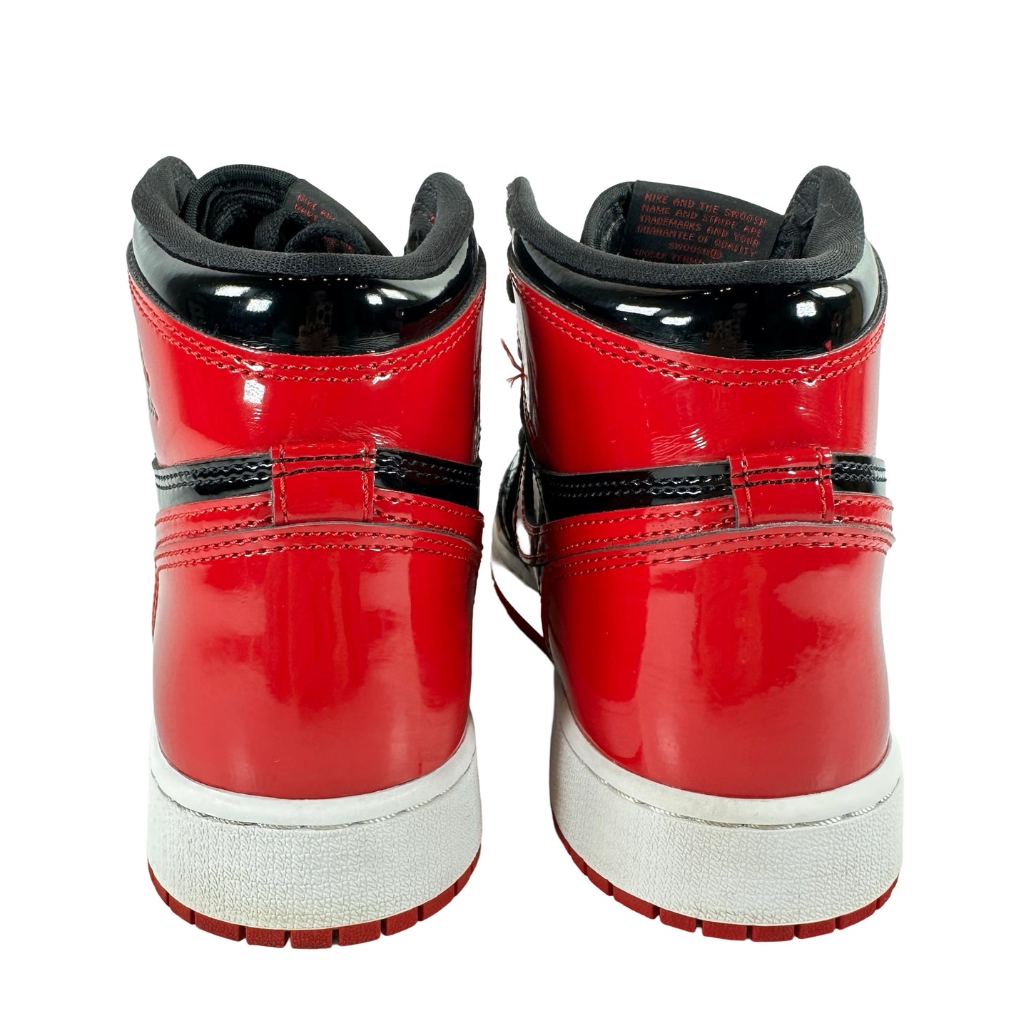575441 063 Jordan 1 Retro High OG Patent Bred (GS) [USED] - 7 Y (Used)