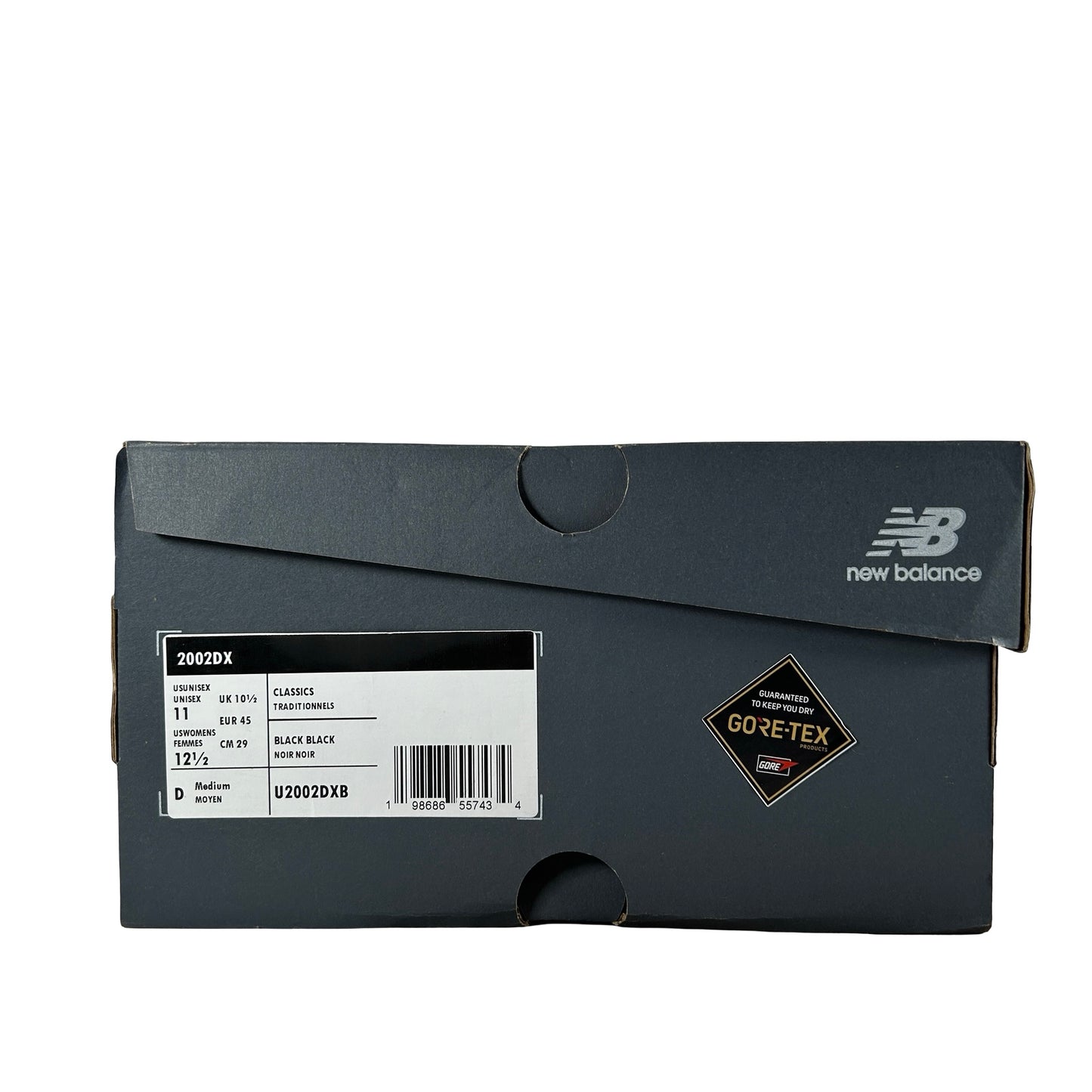 U2002DXB New Balance 2002R Protection Pack Black [USED] - 11 M (Used)