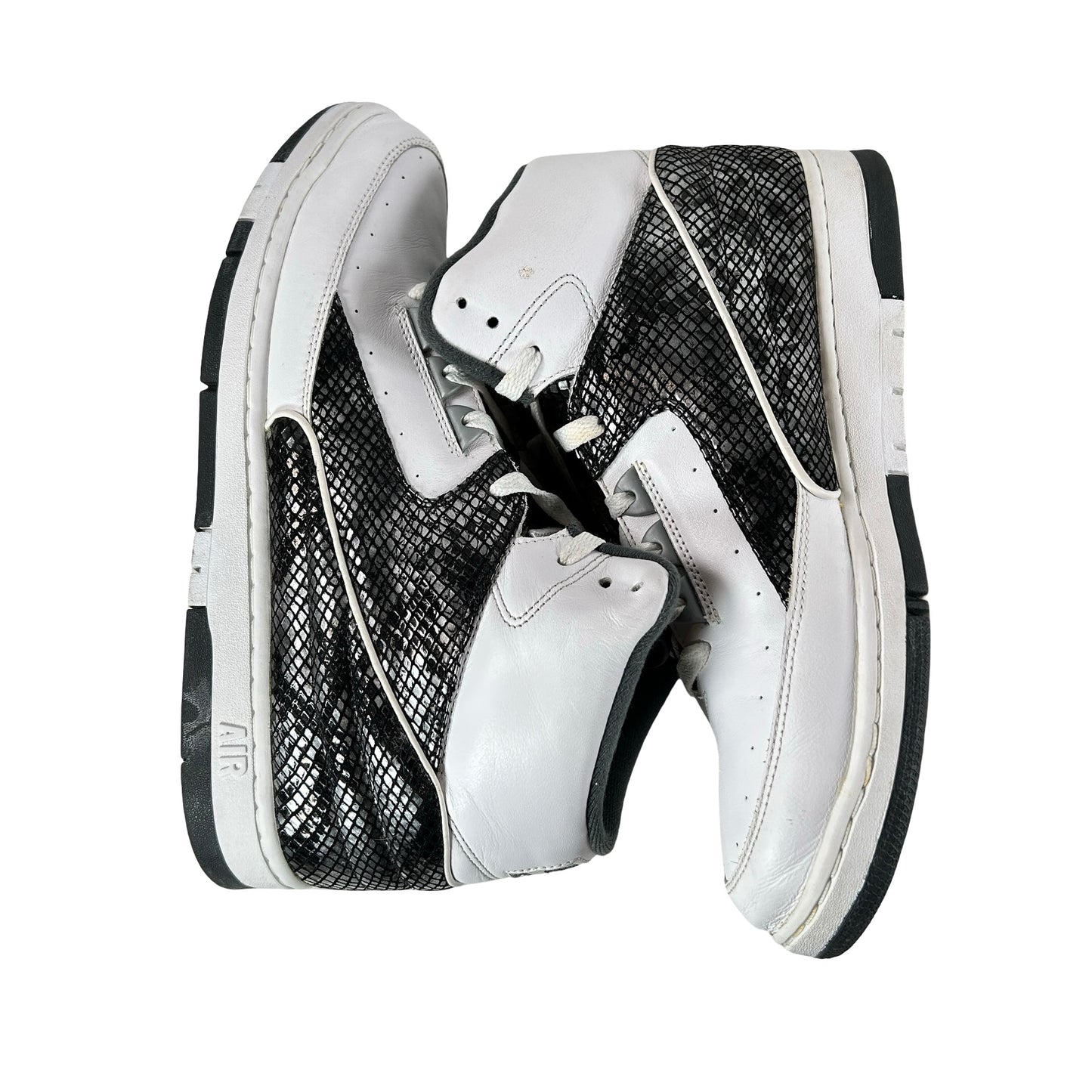 632631 110 Nike Air Python White Metallic Silver [USED] - 11 M (Used) (Replace Box)