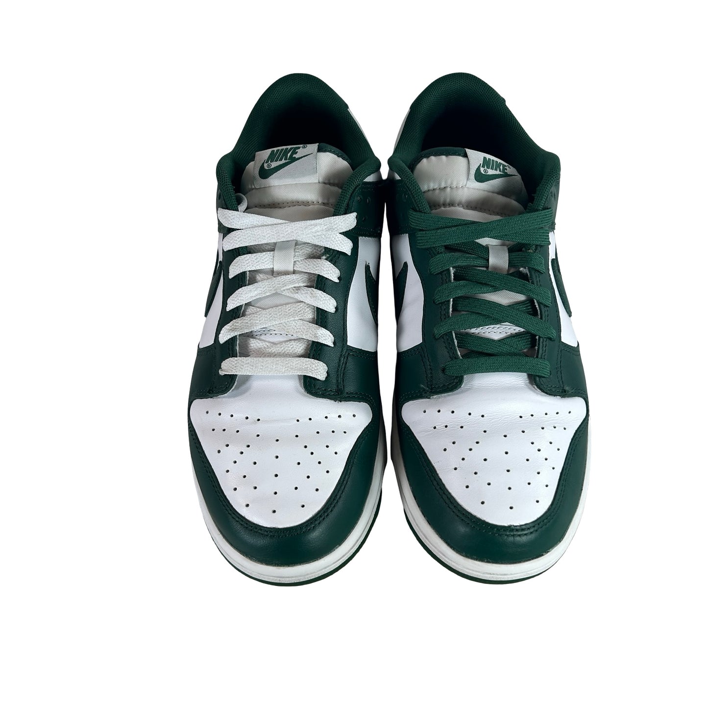 DD1391 101 Nike Dunk Low Michigan State [USED] - 9.5 M (Used3)
