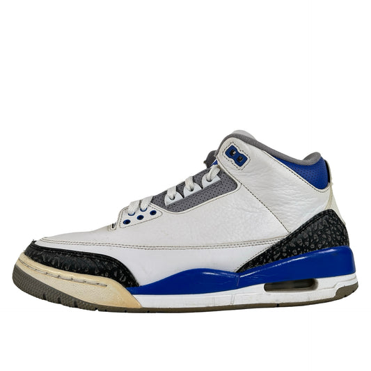 CT8532 145 Jordan 3 Retro Racer Blue [USED] - 10 M (Used3) (No Box3)
