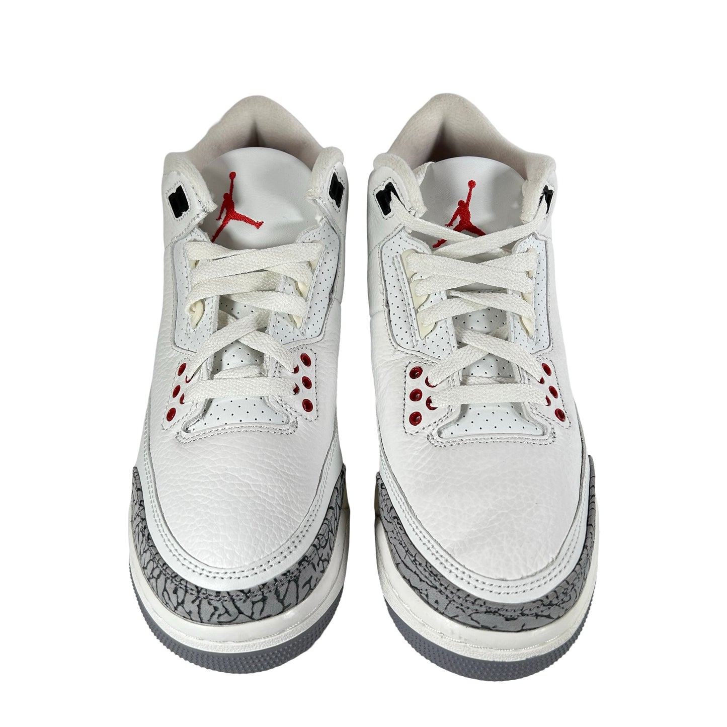 DM0967 100 Jordan 3 Retro White Cement Reimagined (GS) [CONDITIONAL] - 7Y (Creased Toe Box)
