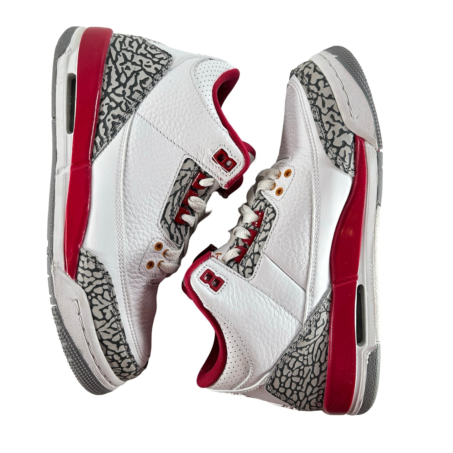 398614 126 Jordan 3 Retro Cardinal (GS) [USED] - 6.5 Y (Used)