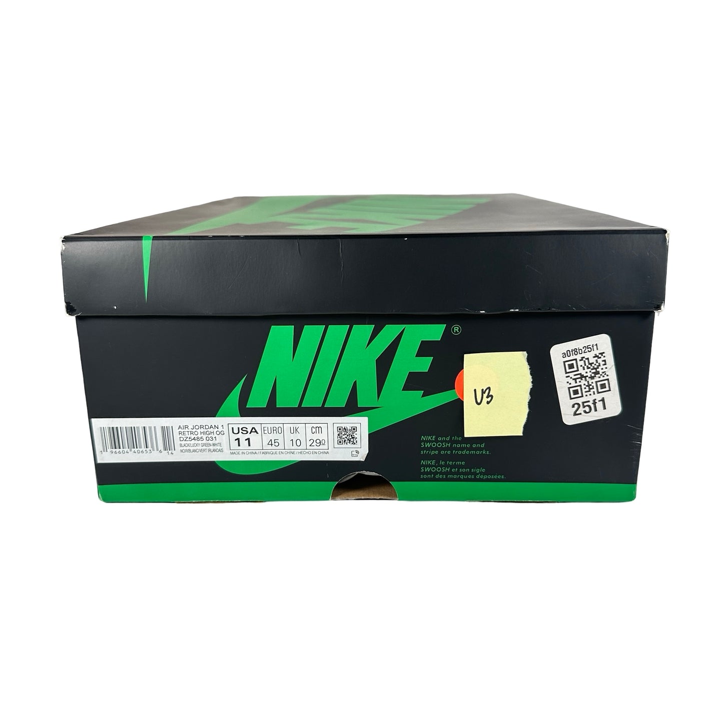 DZ5485 031 Jordan 1 Retro High OG Lucky Green [USED] - 11 M (Used3)