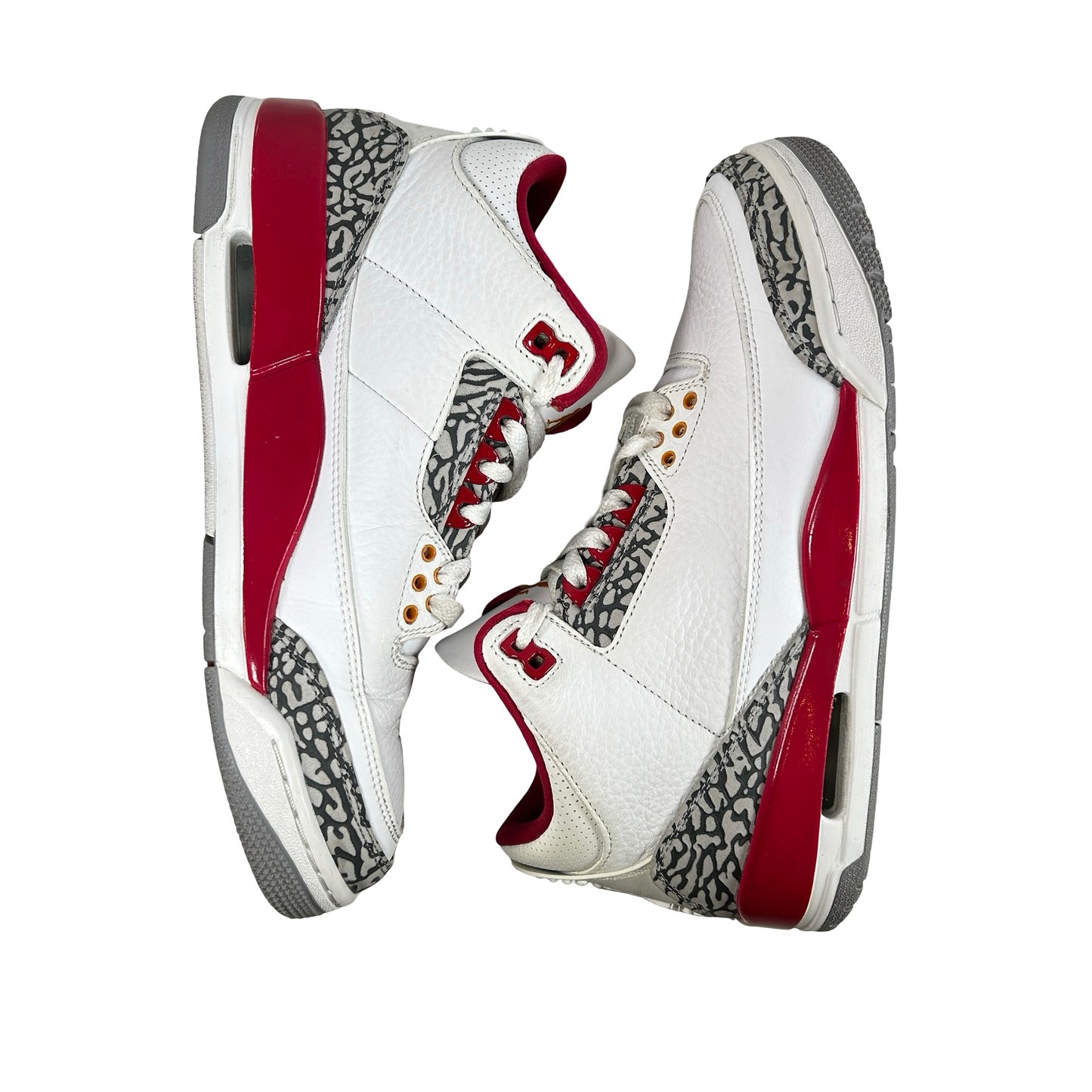 CT8532 126 Jordan 3 Retro Cardinal Red [USED] - 8 M (Used)
