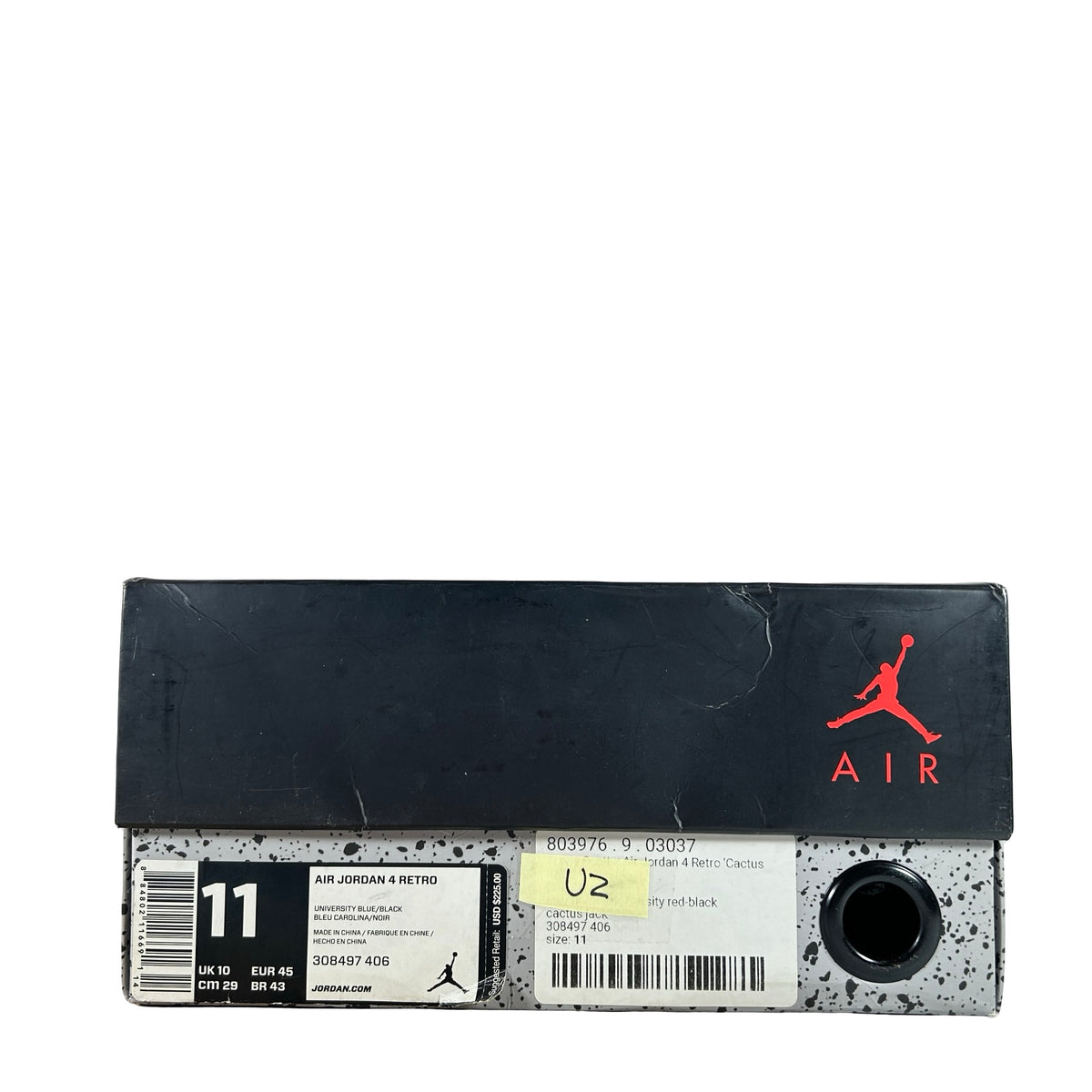 308497 406 Jordan 4 Travis Scott Cactus Jack [USED] - 11 M (Used2)