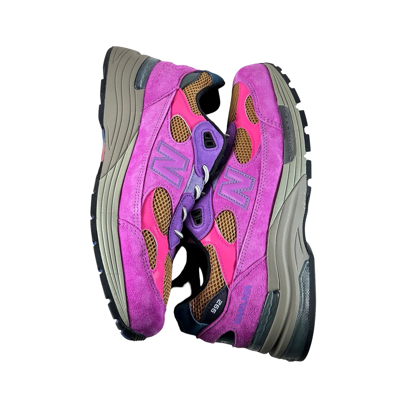 U992AC1 New Balance 992 MiUSA Action Bronson Digitalis Purpurea [USED] - 9.5 M (Used)