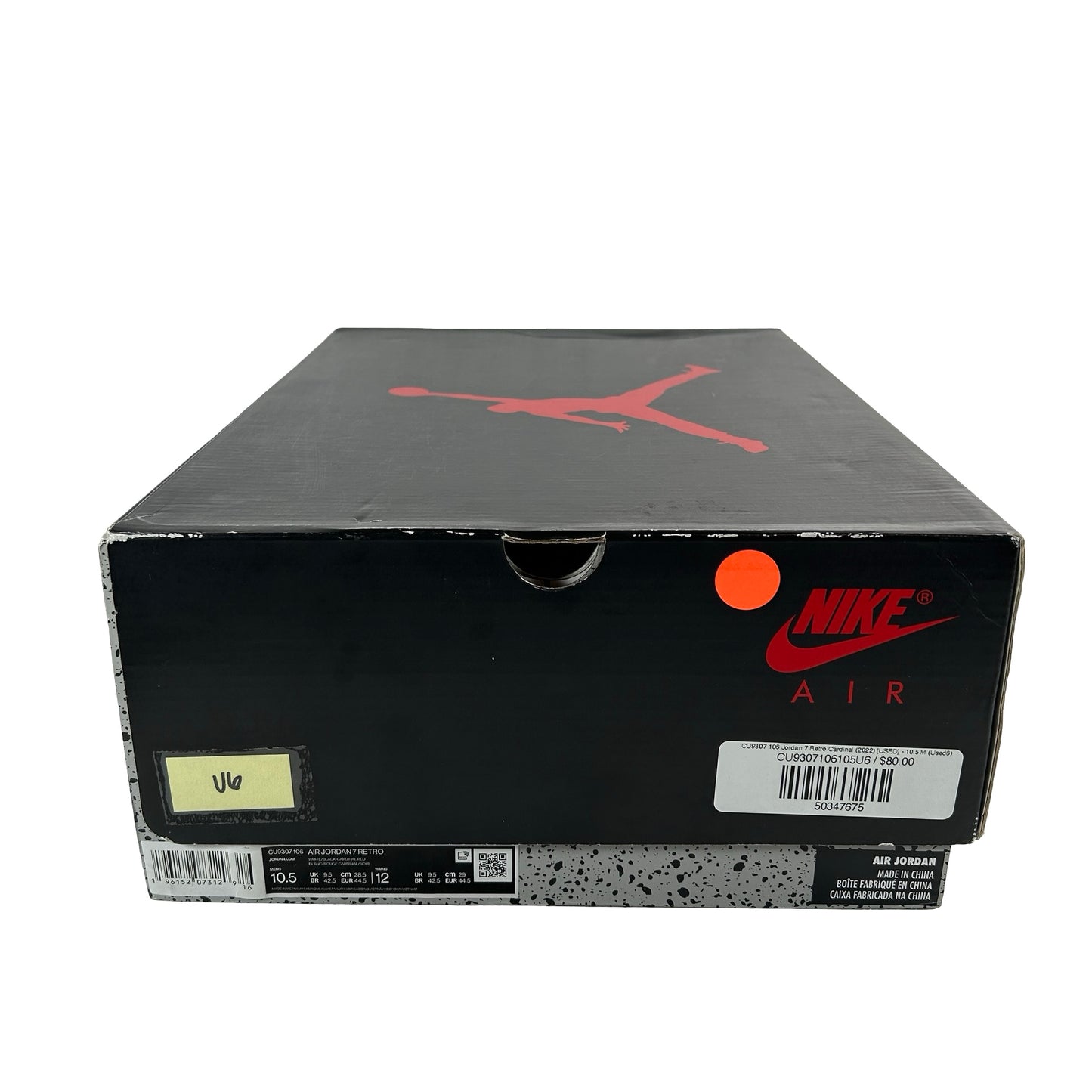 CU9307 106 Jordan 7 Retro Cardinal (2022) [USED] - 10.5 M (Used6)