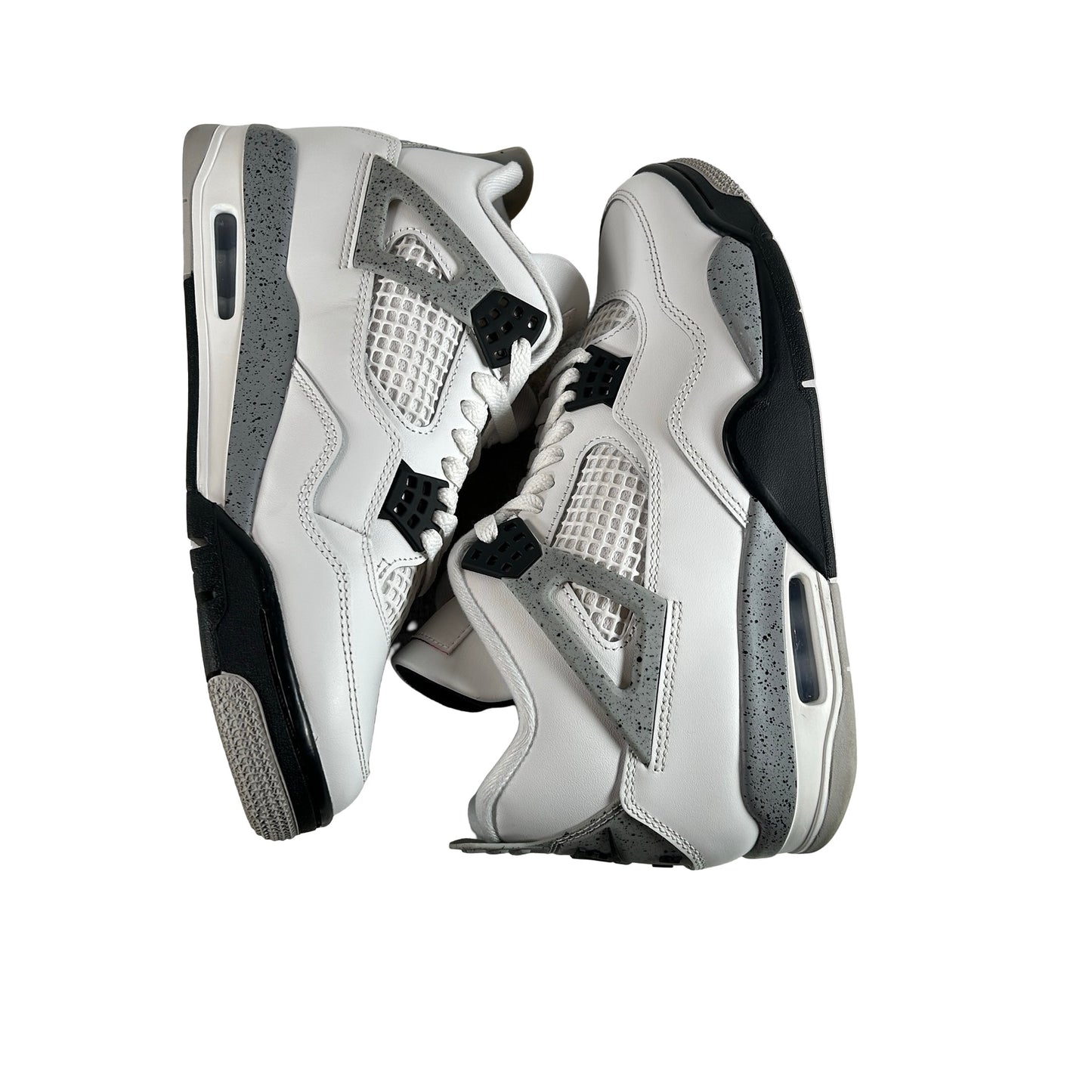 FV5029 100 Jordan 4 Retro White Cement (2025) [USED] - 8.5 M (Used9)