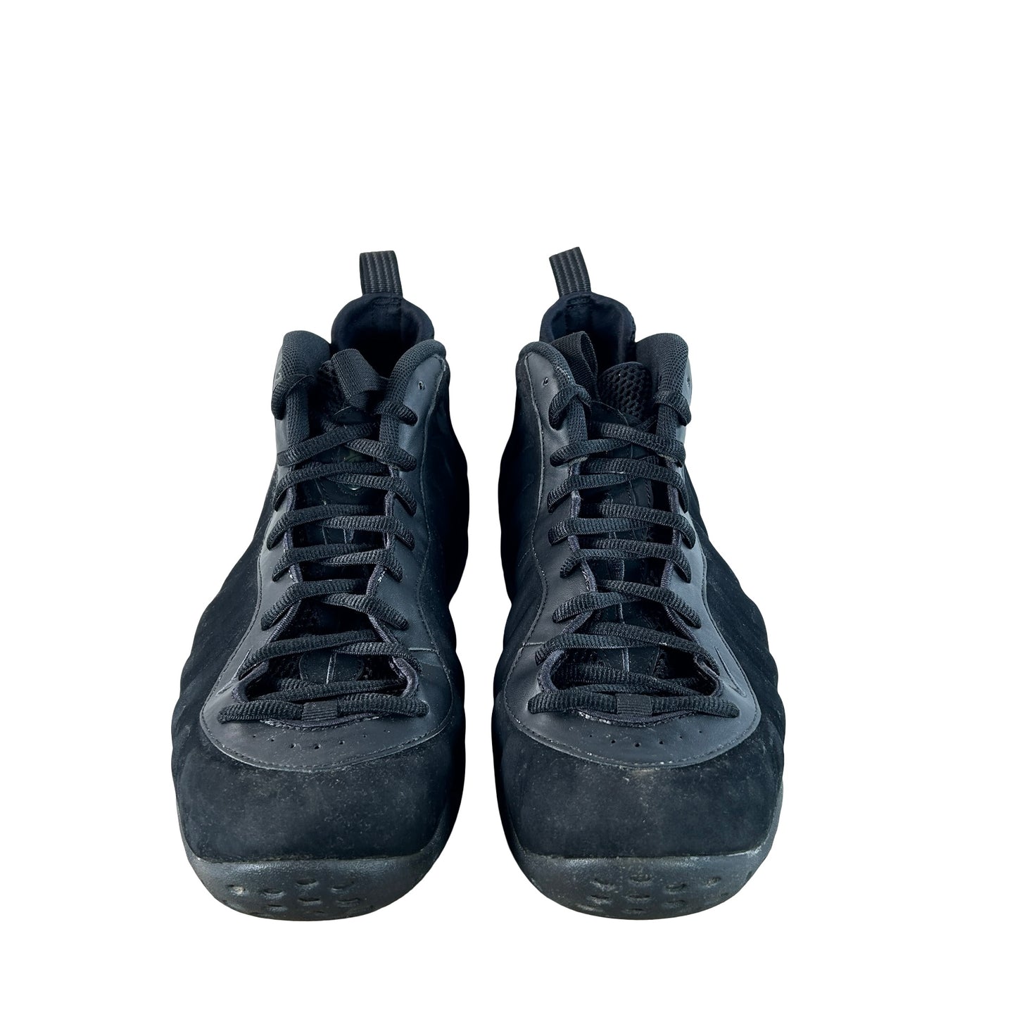 575420 006 Nike Air Foamposite One Black Suede [USED] - 14 M (Used) (No Box)