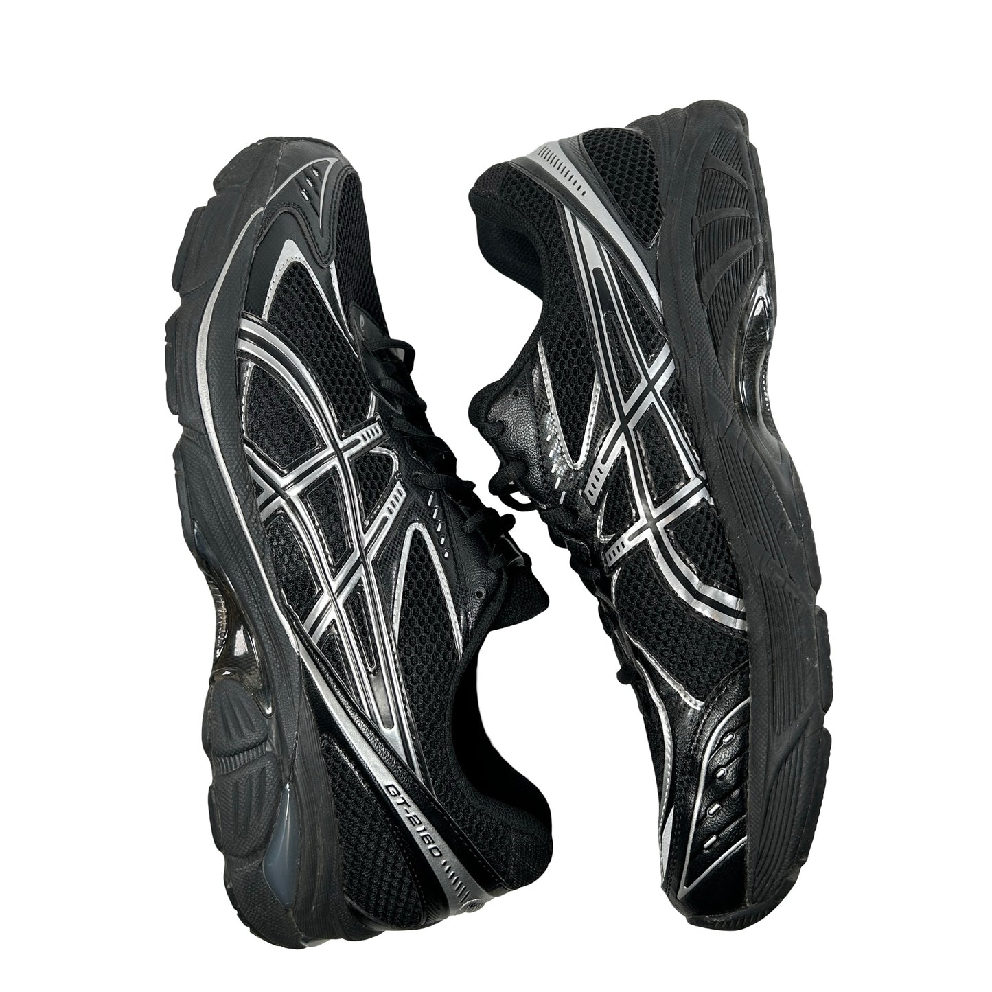 1203A275 001 ASICS GT-2160 Black Pure Silver [USED] - 13 M (Used)