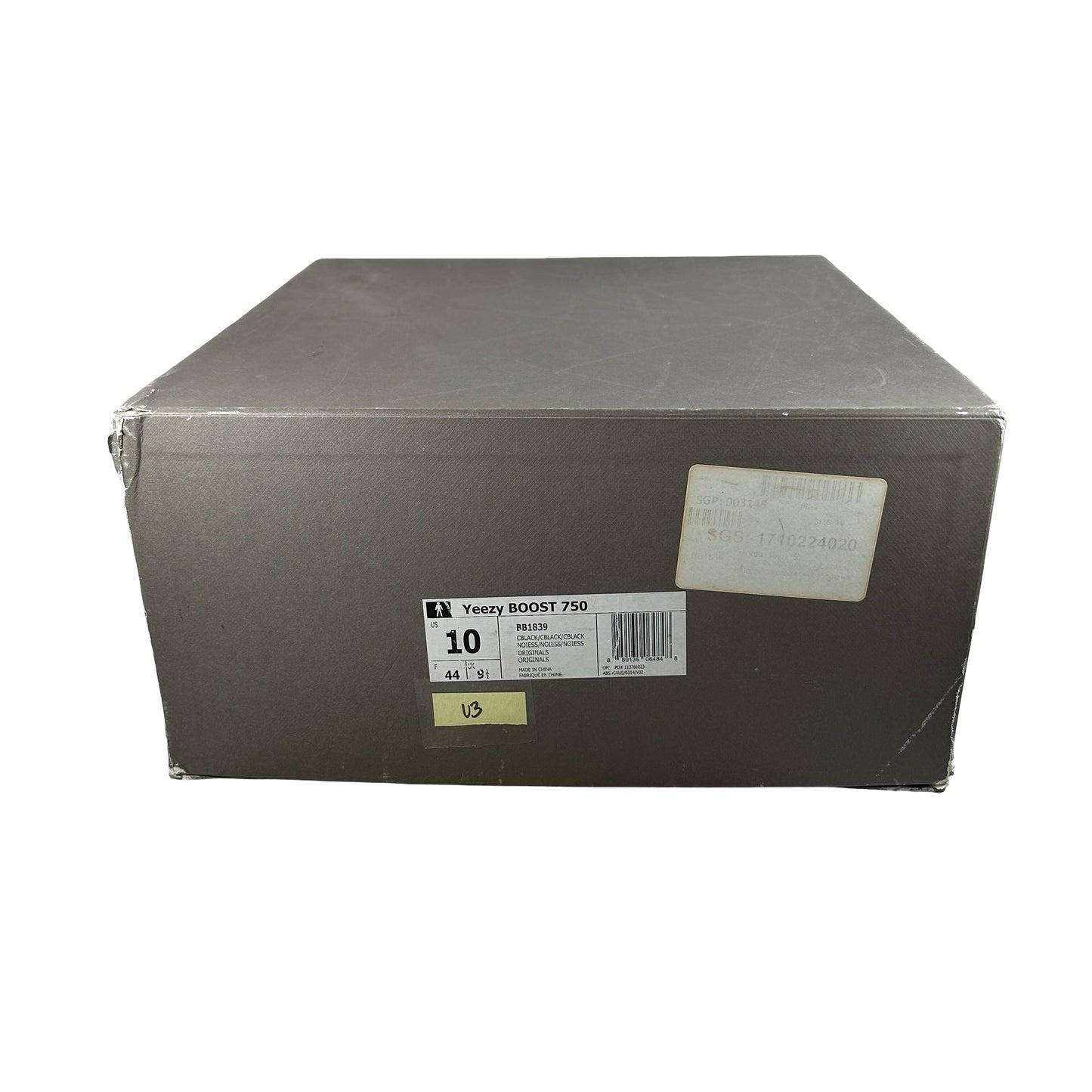 BB1839 adidas Yeezy Boost 750 Triple Black [USED] - 10 M (Used3)