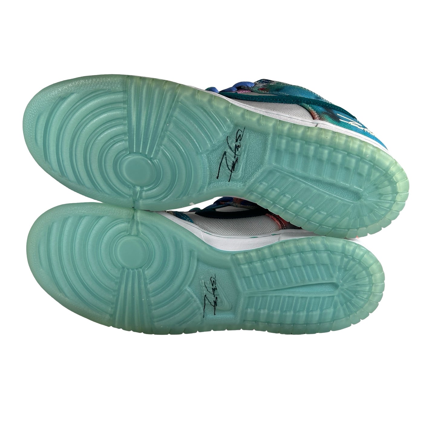 HF6061 400 Nike SB Dunk Low Futura Laboratories Bleached Aqua - 10.5 M (Slightly Yellowing Sole)