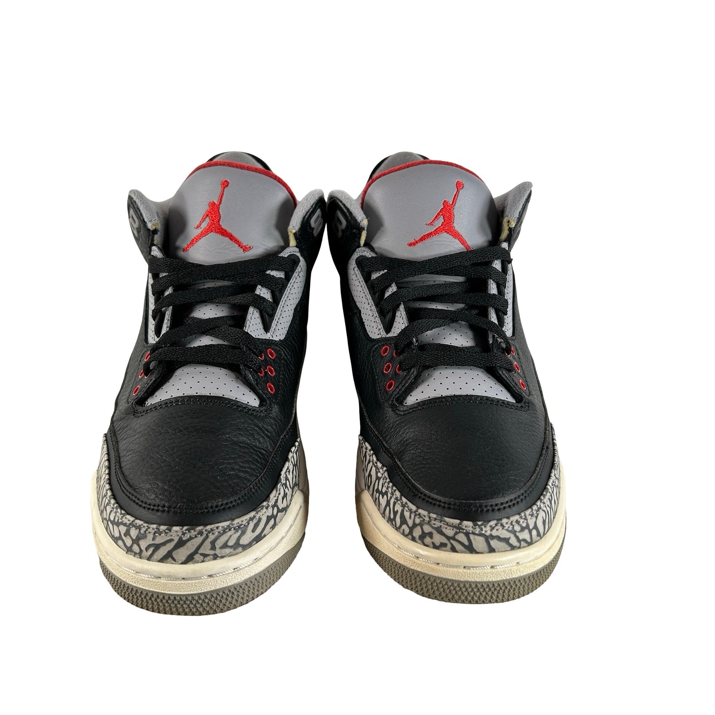 854262 001 Jordan 3 Black Cement 2018 [USED] - 10 M (Used9)