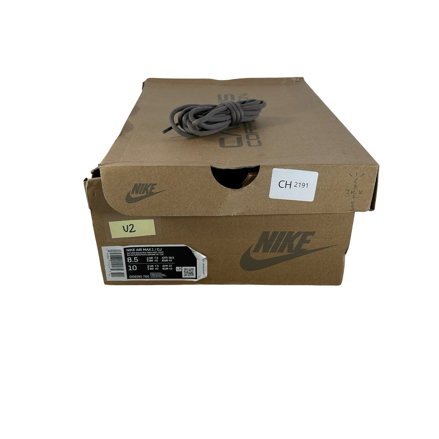 DO9392 700 Nike Air Max 1 Travis Scott Cactus Jack Saturn Gold [USED] - 8.5 M (Used2)