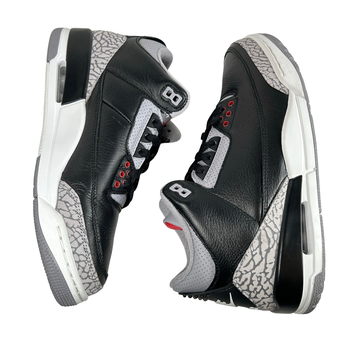 DN3707 010 Jordan 3 Retro Black Cement Reimagined (2024) [USED] - 8 (Used)