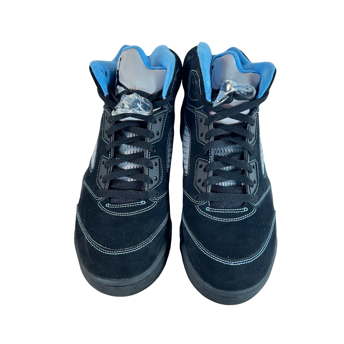 DD0587 008 Jordan 5 Retro Black University Blue (2026) [USED] - 10.5 M (Used4)