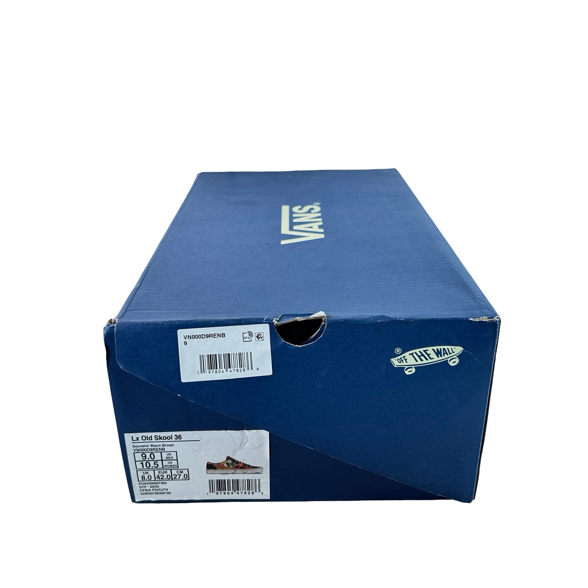 VN000D9RENB Vans Old Skool 36 LX Souvenir Warm Brown [USED] - 9 M (Used)