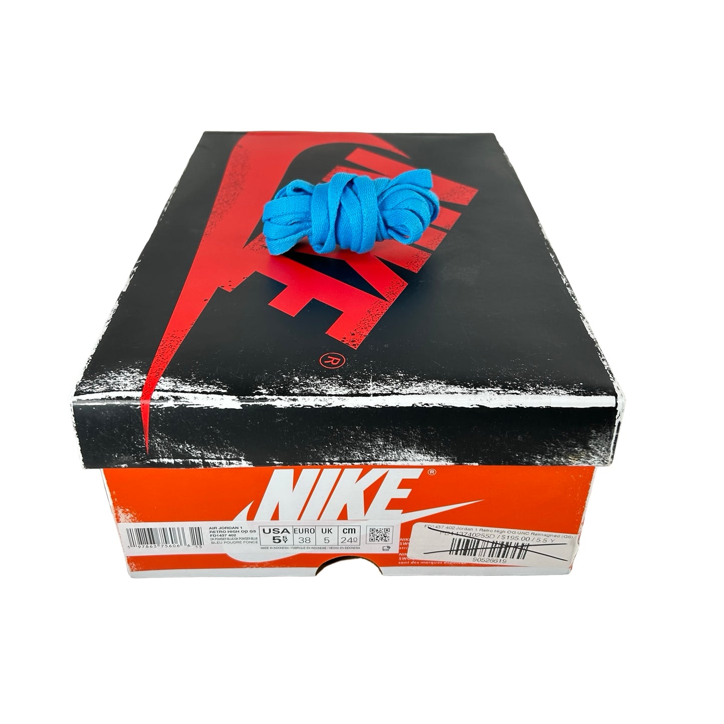 FD1437 402 Jordan 1 Retro High OG UNC Reimagined (GS) [USED] - 5.5 Y (Used)