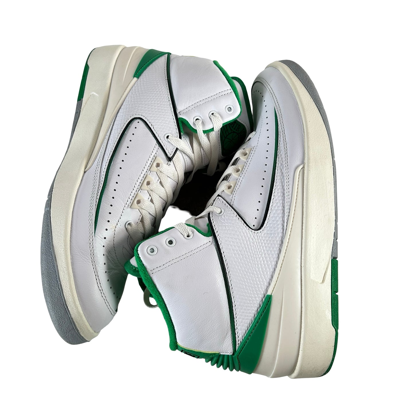 DR8884 103 Jordan 2 Retro Lucky Green - 9.5 M (Used2)