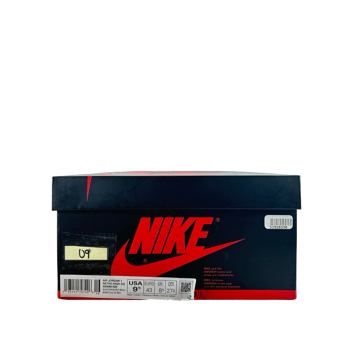 555088 028 Jordan 1 Retro High Shattered Backboard 3.0 [USED] - 9.5 M (Used3)