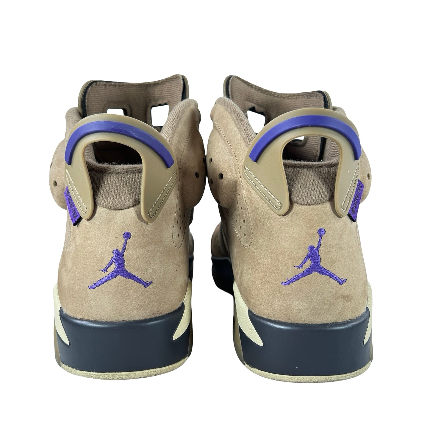FD1643 300 Jordan 6 Retro Gore-Tex Brown Kelp (Women's) [USED] - 9.5 W (Used) (No Box) (No Box)