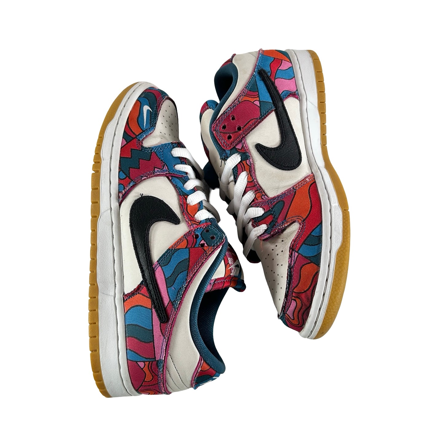 DH7695 600 Nike SB Dunk Low Pro Parra Abstract Art (2021) [USED] - 8 M (Used) (No Box)