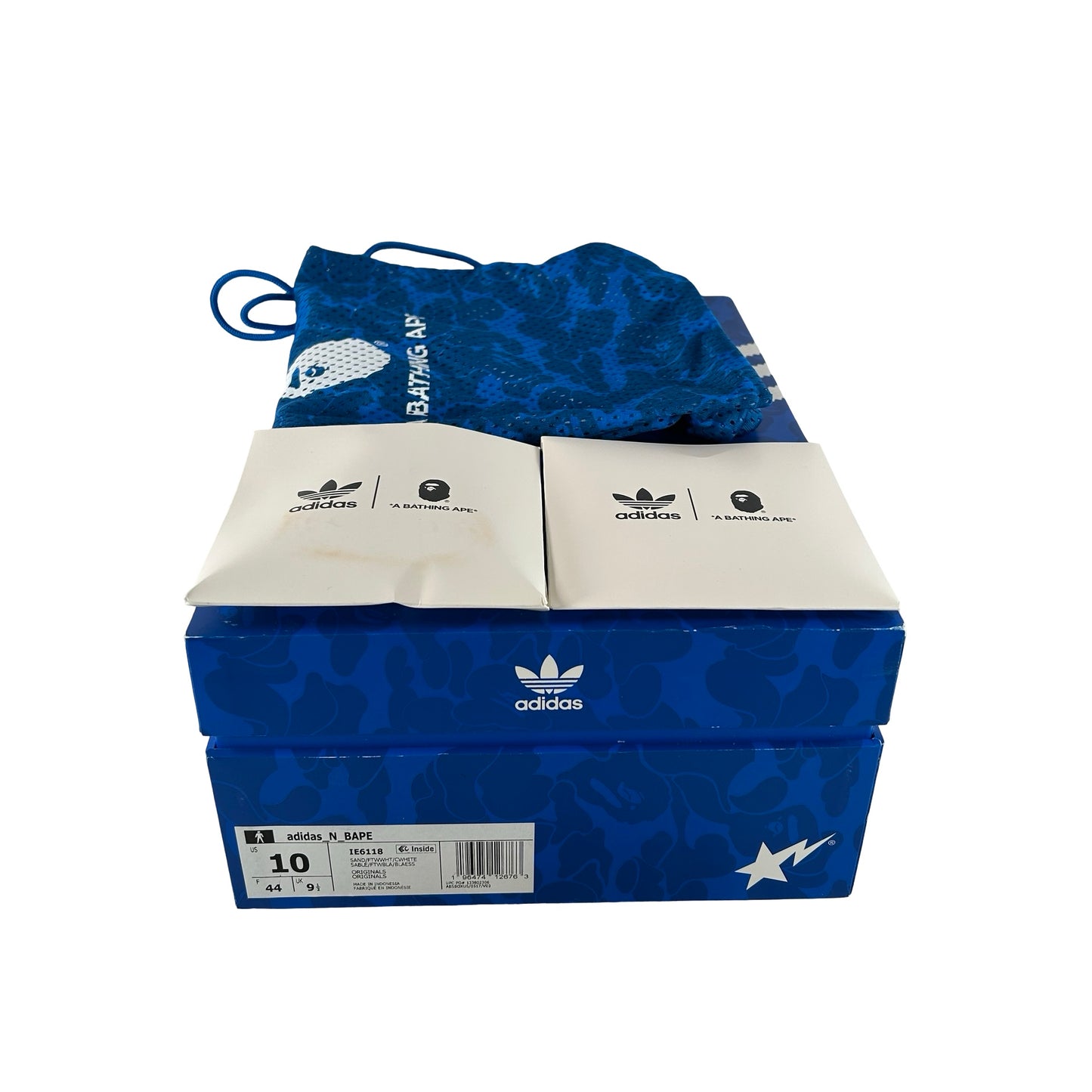IE6118 adidas NRTN Bape Sand [USED] - 10 M (Used)