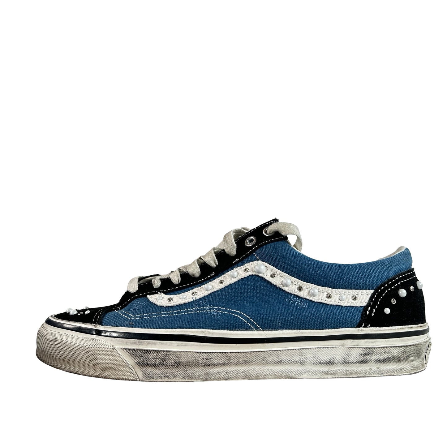 VN000E8VYA6 Vans LX Old Skool 36 Pearlized Pack Black Navy [USED] - 11 M (Used4)