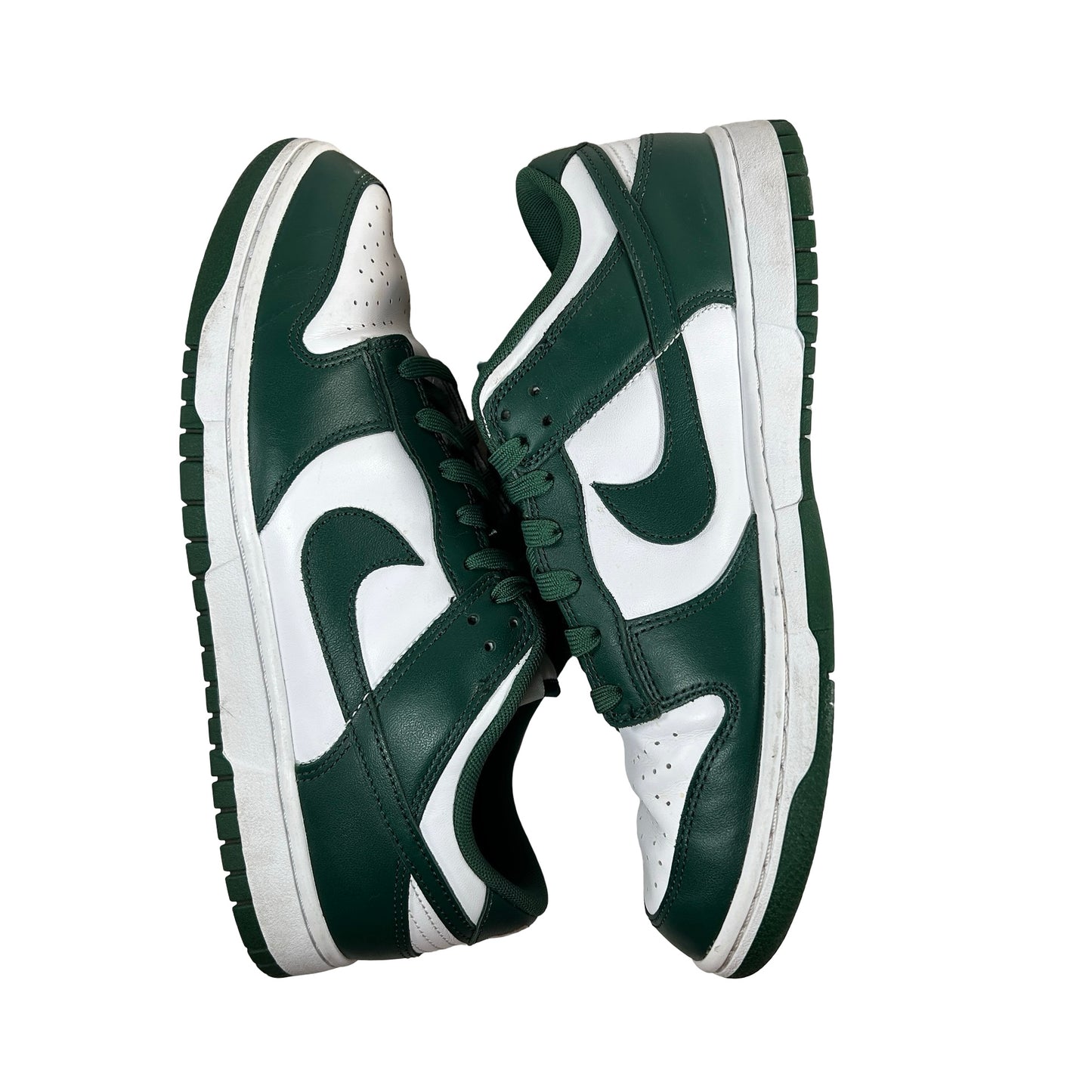 DD1391 101 Nike Dunk Low Michigan State [USED] - 10 M (Used)