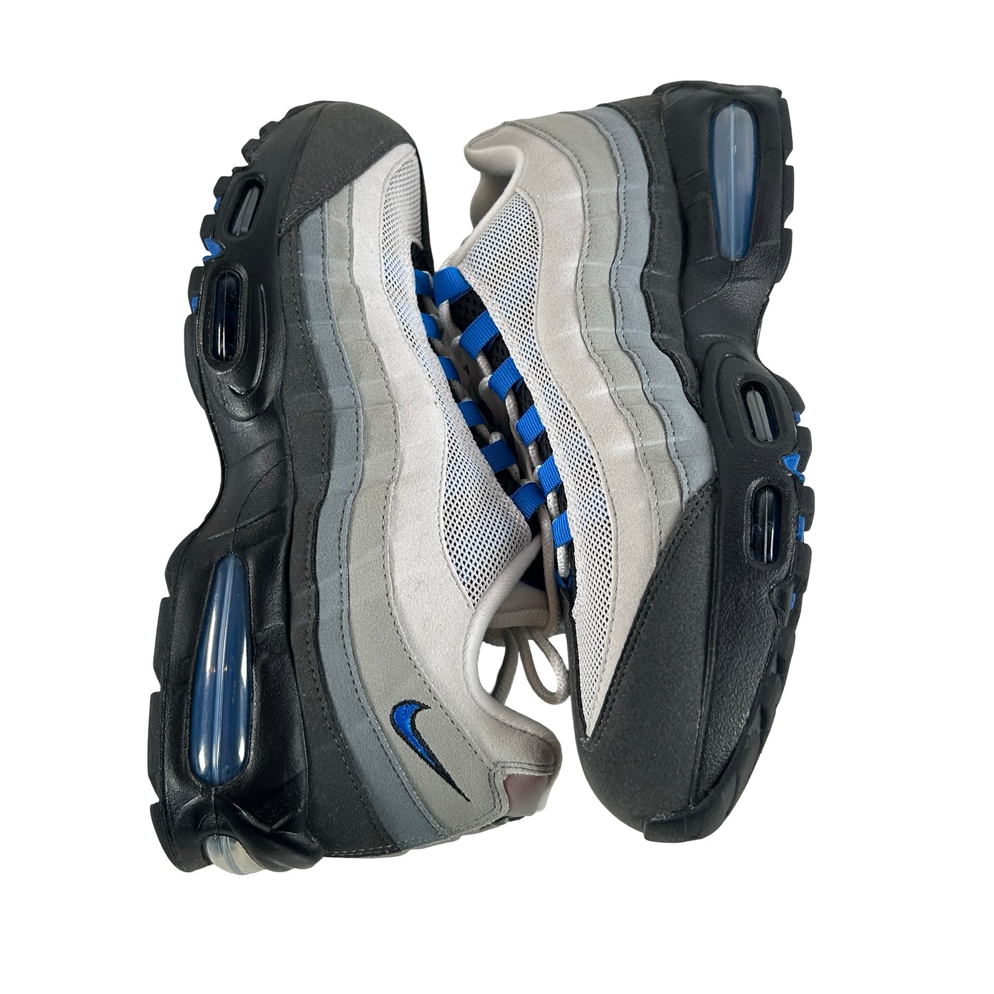 IM7410 100 Nike Air Max 95 OG Big Bubble Blue Spark [USED] - 10 M (VNDS) (Replace Box)