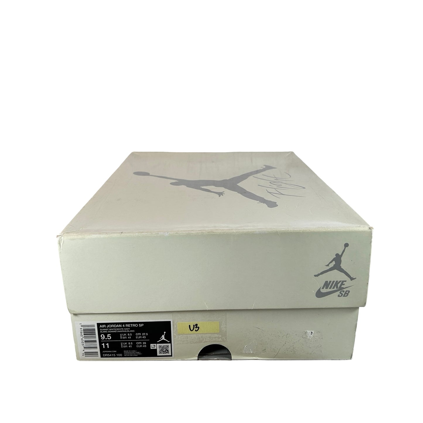 DR5415 100 Jordan 4 Retro SB Navy [USED] - 9.5 M (Used3)
