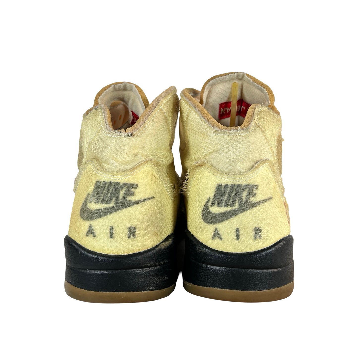 DH8565 100 Jordan 5 Off-White Sail [USED] - 13 M (Used) (No Box) (No Insoles)