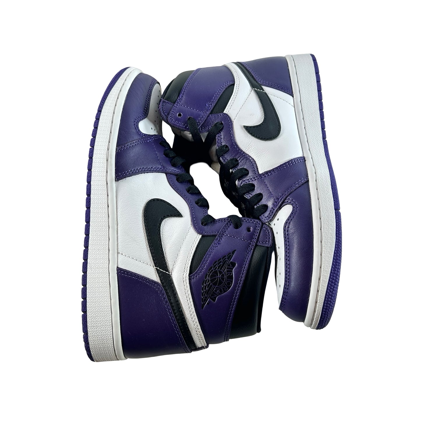 555088 500 Jordan 1 Court Purple [USED] - 9 M (Used5)