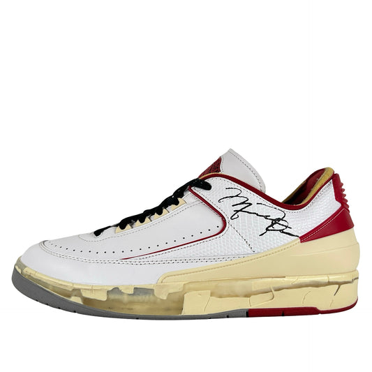 DJ4375 106 Jordan 2 Retro Low SP Off-White White Red [USED] - 12 M (Used4)