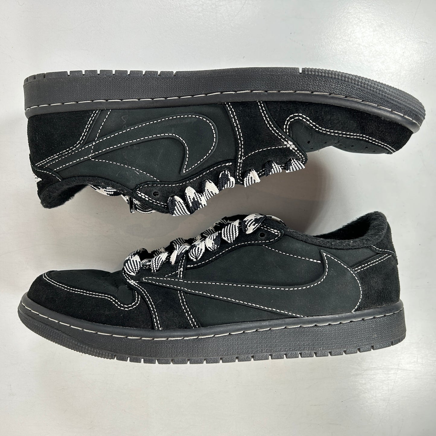 DM7866 001 Jordan 1 Retro Low OG Travis Scott Black Phantom [USED] - 10.5 M (Used3)