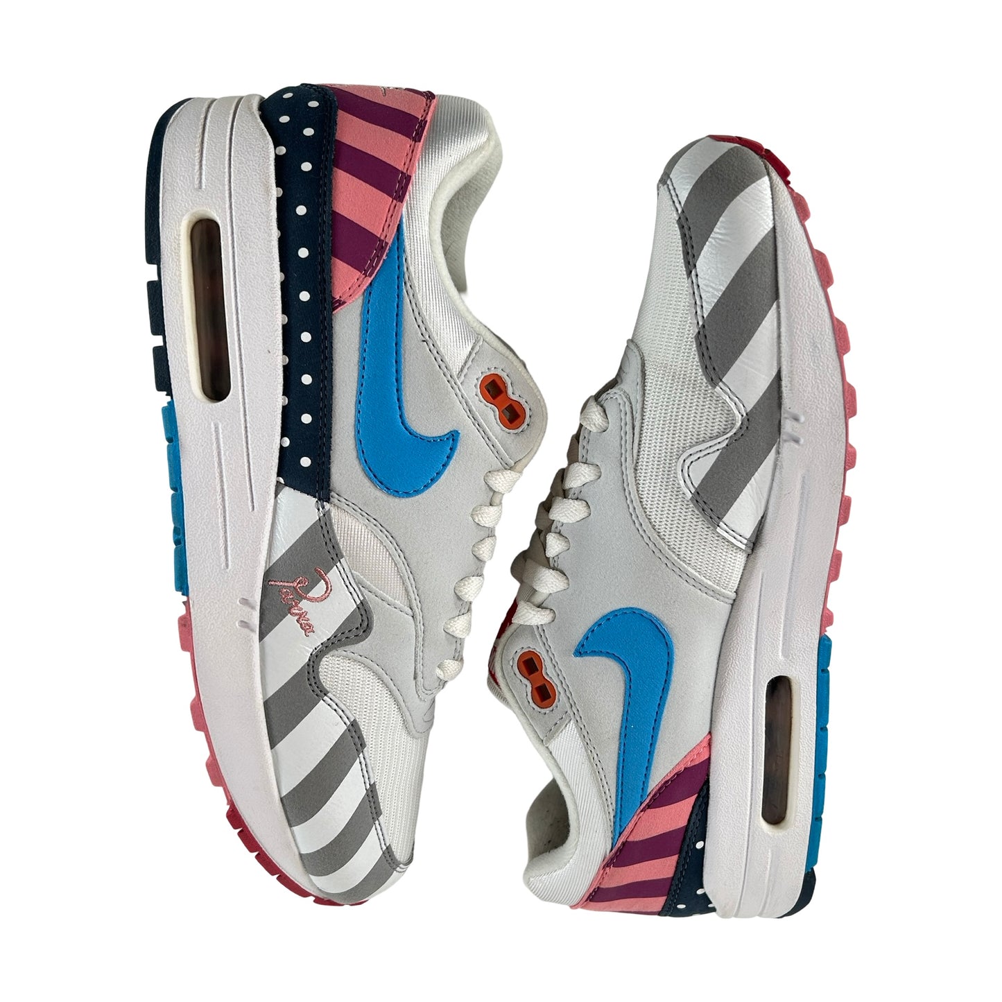AT3057 100 Nike Air Max 1 Parra (2018) [USED] - 8 M (Used)
