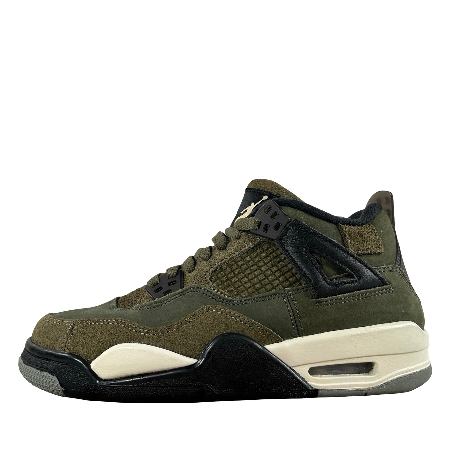 FB9928 200 Jordan 4 Retro SE Craft Medium Olive (GS) [USED] - 6 Y (Used) (No Box)